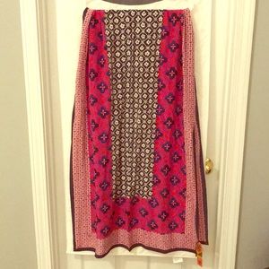 NWT Tory Burch 100% silk scarf